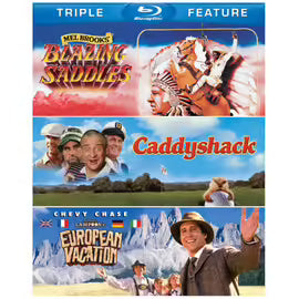 Blazing Saddles / Caddyshack / National Lampoon S European Vacation (Triple Feature) []