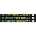 Coffret 3 Dvd Epouvante : Chair Pour Frankenstein, Les Predateurs De La Nuit, Du Sang Pour Dracula