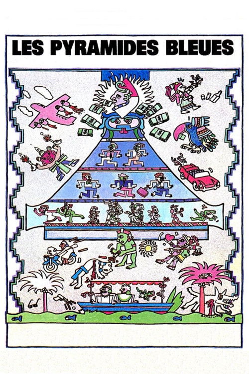 Les Pyramides Bleues